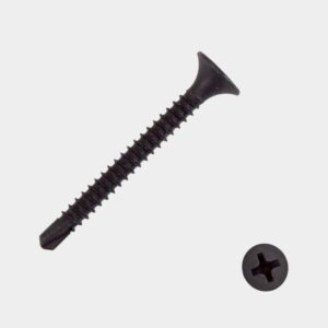 Gipszkartoncsavar önfúró heggyel, foszfátozott, 3,5x25