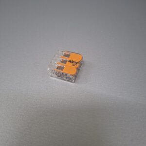 Wago, 3-as csatos, 0,14-4mm2