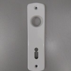 Ajtócím 74/90/CLY Fehér