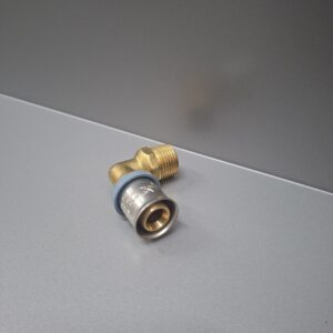 Unidelta 4008 press könyök, 20x2mm-1/2"K