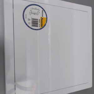 AWENTA DT15 ABS szervízajtó, műanyag, fehér, 300x300mm