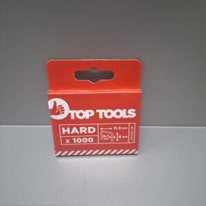 Topex, Tűzőkapocs, 6mm, J típus, 1000db