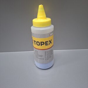 TOPEX - Jelölő krétapor, kék, 115gr