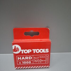 Top Tools- Tűzőgépkapocs, 1000 db, 12mm