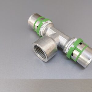 COMAP 7130GW MultiSkin press T-idom, menetes ággal, 20x2mm-1/2"B-20x2mm