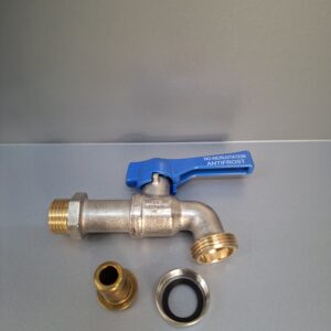 Technovielle fagymentes kerti csap, tömlővéggel, 1/2"