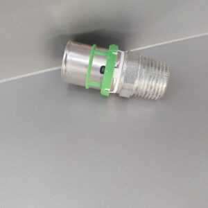 Comap 7243GW MultiSkin press külső menetes átmeneti idom, 16x2mmx1/2"K