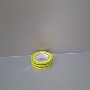 Szigetelőszalag, Zöld-Sárga, 10M