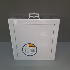 Szerelő ajtó műanyag, 200x200, Fehér