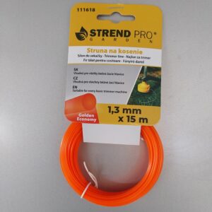 Damil Fűszegélynyíróhoz, 1,3mmx15m, kerek