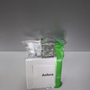 Schneider Asfora Kapcsoló 102 kétpólusú villanykapcsoló rugós bekötésfehér kerettel