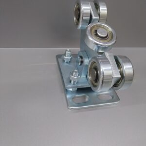 Görgőcsoport O60 (5 görgő) 400kg-os kapuhoz szabályozóval