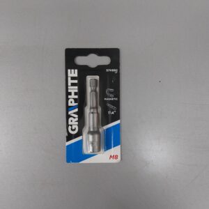 Graphite, Mágneses dugókulcs, 1/4'x65mm, 8mm