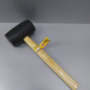 Gumikalapács fa nyéllel, Topex  680g