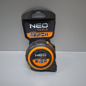 Neo- Mérőszalag, mágneses, 5mx25mm