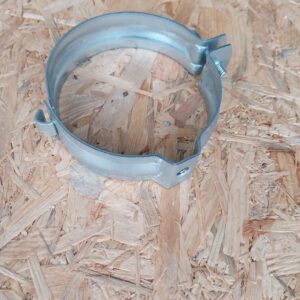 Horganyzott csatorna csőbilincs 33/100