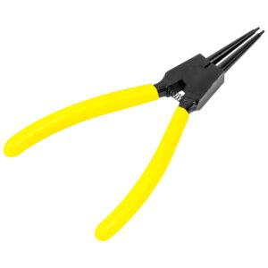 Zégergyűrű fogó, külső, egyenes, 180mm