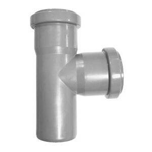 Szennyvíz csatorna belső, 40-es T idom 90fokos