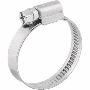 Tömlőszorító bilincs, DIN 3017, W1 galv. horg., 70-90/9