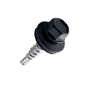 Hlf. Önf. Lemezcsavar EPDM alátéttel, DIN 7504/K (k=4.9-5.1), RAL 7016 (antracitszürke), 4,8x19V14