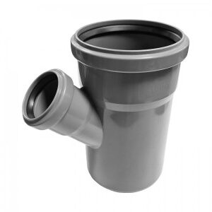 Szennyvíz csatorna belső 110/50, 45fok Y idom