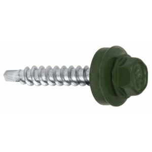 HLf. Önf. Lemezcsavar, DIN 7504/K (k=4.9-5.1), RAL 6020 (krómzöld), 4,8x19V14