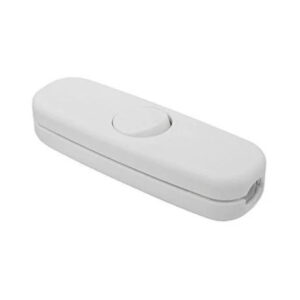 Zsinórközi kapcsoló éjjeli lámpa kapcsoló fehér, COMMEL/ANCO